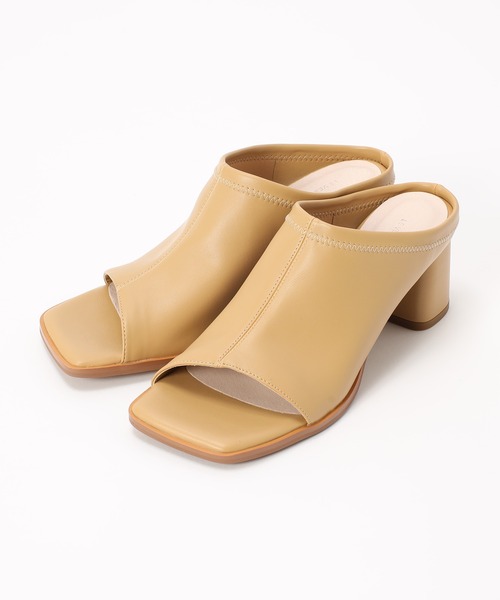 un dix cors（アンディコール）の「洗練された足元　ストレッチミュール（サンダル・レディース・ブラック/ベージュ・23/24/24.5）」の17枚目の写真