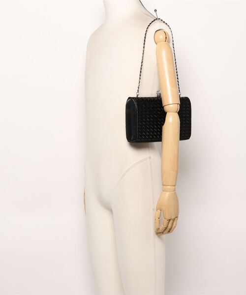 HANAE MORI(ハナエモリ)の「【HANAE MORI】パーティーバッグ(ショルダーバッグ・レディース・ブラック/ネイビー/グレー・ONE SIZE)」の7枚目の写真