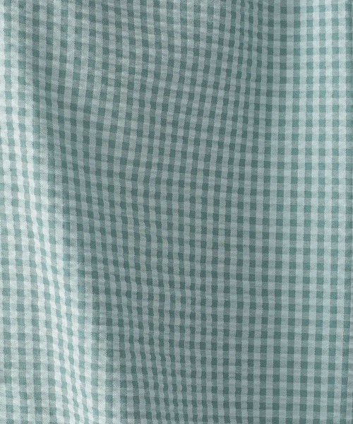 niko and...（ニコアンド）の「ミニギンガムレースアップブラウス（シャツ/ブラウス・レディース・ブラック/オフホワイト/ピンク/グリーン・MEDIUM/LARGE）」の19枚目の写真