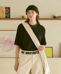 soerte | Basic soft cotton tee / ソフトタッチ　ベーシックTシャツ(Tシャツ/カットソー)