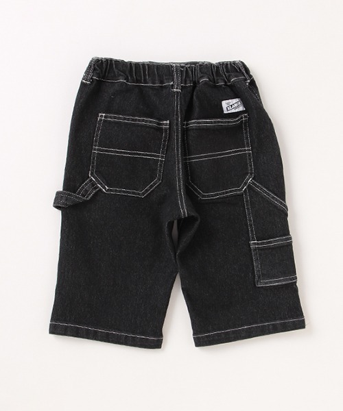XLARGE KIDS(エクストララージキッズ)の「デニムワーク7分丈パンツ(デニムパンツ・キッズ・ブラック/ネイビー/ライトグレー・100cm/90cm/120cm/130cm/140cm/110cm)」の7枚目の写真