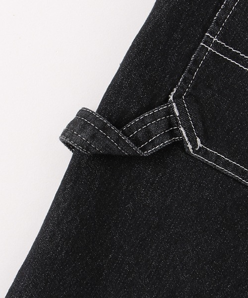 XLARGE KIDS(エクストララージキッズ)の「デニムワーク7分丈パンツ(デニムパンツ・キッズ・ブラック/ネイビー/ライトグレー・100cm/90cm/120cm/130cm/140cm/110cm)」の15枚目の写真