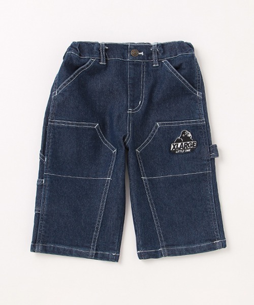 XLARGE KIDS(エクストララージキッズ)の「デニムワーク7分丈パンツ(デニムパンツ・キッズ・ブラック/ネイビー/ライトグレー・100cm/90cm/120cm/130cm/140cm/110cm)」の19枚目の写真