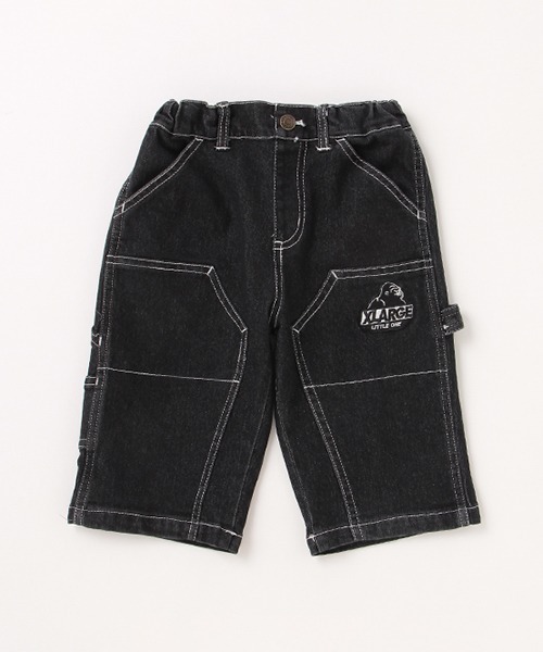 XLARGE KIDS(エクストララージキッズ)の「デニムワーク7分丈パンツ(デニムパンツ・キッズ・ブラック/ネイビー/ライトグレー・100cm/90cm/120cm/130cm/140cm/110cm)」の20枚目の写真