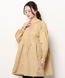 TSUHARU by Samansa Mos2 | ピンタックチュニック(シャツ/ブラウス)