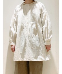 ツハルバイサマンサモスモス　襟袖レースチュニック　未使用 TSUHARU by Samansa Mos2 - 新品タグ付き ツハル 襟レース