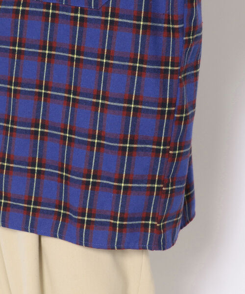 LUSOR（ルーソル）の「LUSOR（ルーソル）スナップボタンチャックシャツ（シャツ/ブラウス・メンズ・グリーン/ブルー・FREE）」の6枚目の写真