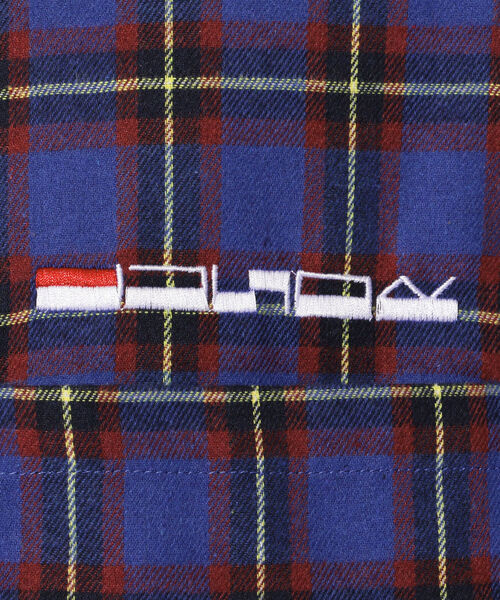 LUSOR（ルーソル）の「LUSOR（ルーソル）スナップボタンチャックシャツ（シャツ/ブラウス・メンズ・グリーン/ブルー・FREE）」の9枚目の写真