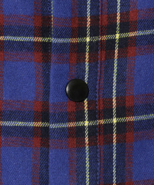 LUSOR（ルーソル）の「LUSOR（ルーソル）スナップボタンチャックシャツ（シャツ/ブラウス・メンズ・グリーン/ブルー・FREE）」の11枚目の写真