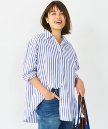 \新色登場/ビッグストライプシャツ