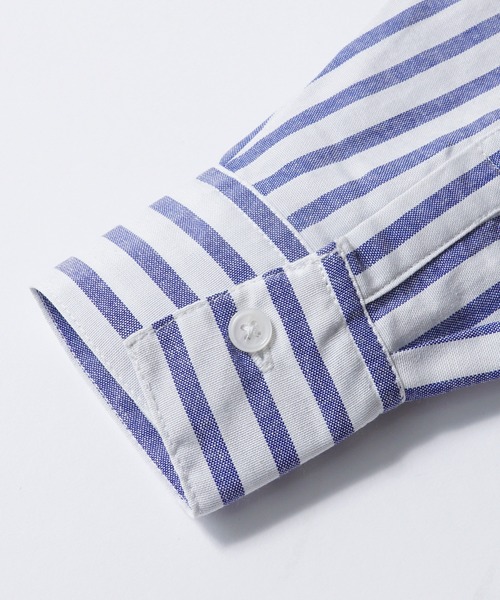 PACS ストライプシャツ セール】＼新色登場／ビッグストライプシャツ（シャツ/ブラウス