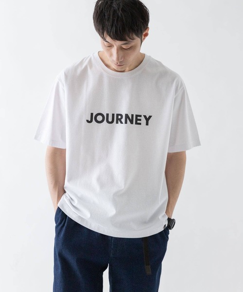 EKAL（エカル）の「EKAL　JOURNEY PRINT T-SHIRTS（Tシャツ/カットソー・メンズ・ホワイト/グレー・MEDIUM/LARGE）」の22枚目の写真