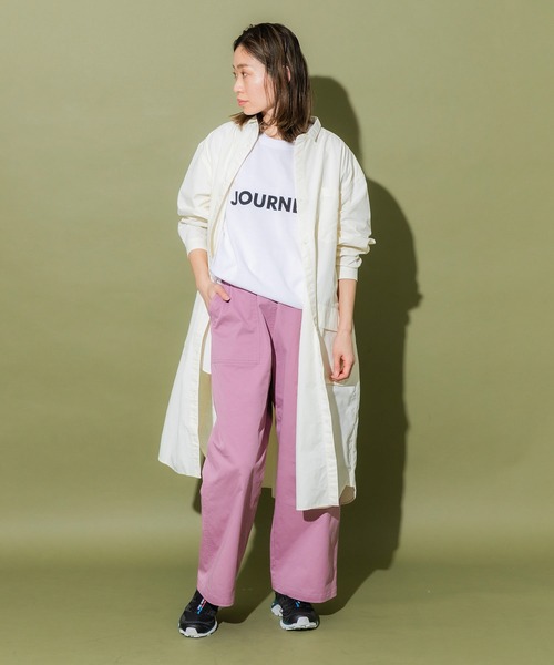 EKAL（エカル）の「EKAL　JOURNEY PRINT T-SHIRTS（Tシャツ/カットソー・メンズ・ホワイト/グレー・MEDIUM/LARGE）」の6枚目の写真