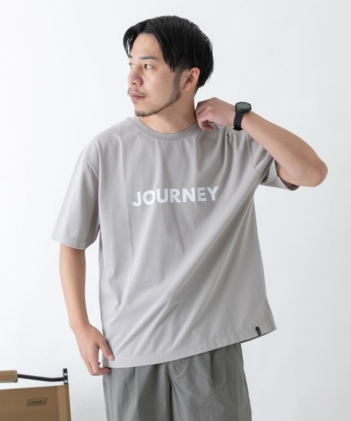 EKAL（エカル）の「EKAL　JOURNEY PRINT T-SHIRTS（Tシャツ/カットソー・メンズ・ホワイト/グレー・MEDIUM/LARGE）」の8枚目の写真