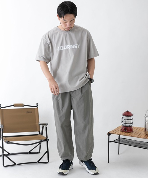 EKAL（エカル）の「EKAL　JOURNEY PRINT T-SHIRTS（Tシャツ/カットソー・メンズ・ホワイト/グレー・MEDIUM/LARGE）」の9枚目の写真