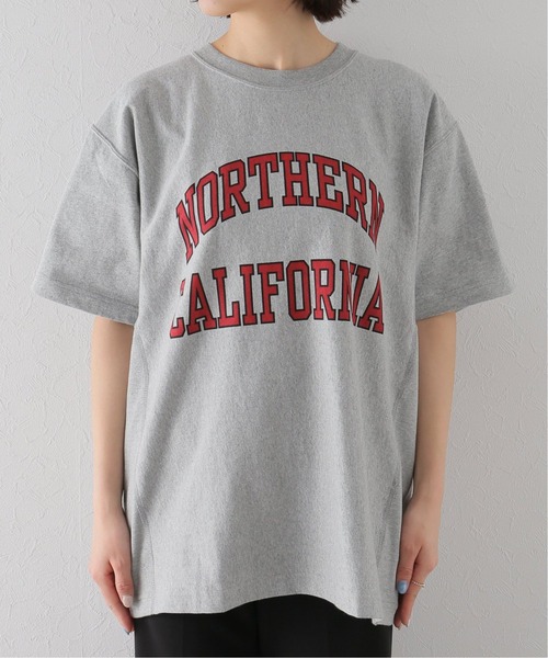 Champion(チャンピオン)の「【Champion/チャンピオン】reverse weave s/sTシャツ(Tシャツ/カットソー・レディース・ブラック/グレー・FREE)」の7枚目の写真