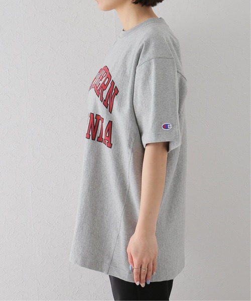 Champion(チャンピオン)の「【Champion/チャンピオン】reverse weave s/sTシャツ(Tシャツ/カットソー・レディース・ブラック/グレー・FREE)」の8枚目の写真