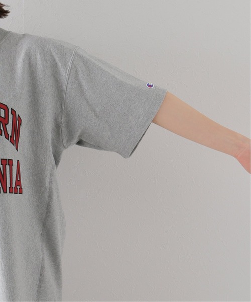 Champion(チャンピオン)の「【Champion/チャンピオン】reverse weave s/sTシャツ(Tシャツ/カットソー・レディース・ブラック/グレー・FREE)」の12枚目の写真