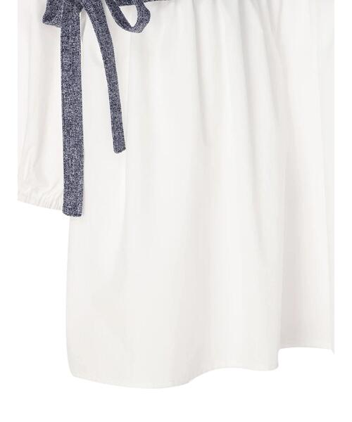 ELENCARE DUE（エレンカーレデュエ）の「・ELENCARE DUE ツイードキリカエチュニック（Tシャツ/カットソー・レディース・ベージュ/ネイビー/グレー・FREE）」の22枚目の写真