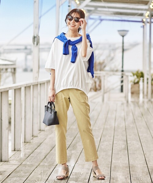 DRESKIP（ドレスキップ）の「◆【UVカット】テンプルプラボストンサングラス（サングラス・レディース・ブラック/ベージュ/ブラウン系4・00）」の10枚目の写真