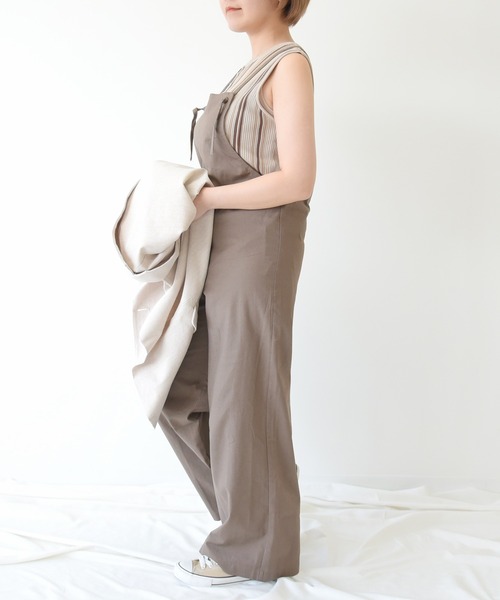 sango（sango）の「サロペット（サロペット/オーバーオール・レディース・ブラウン/キナリ・FREE）」の14枚目の写真