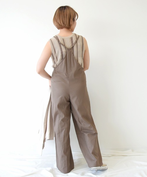 sango（sango）の「サロペット（サロペット/オーバーオール・レディース・ブラウン/キナリ・FREE）」の12枚目の写真
