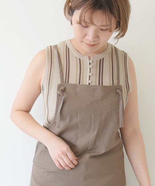 sango（sango）の「サロペット（サロペット/オーバーオール・レディース・ブラウン/キナリ・FREE）」の11枚目の写真