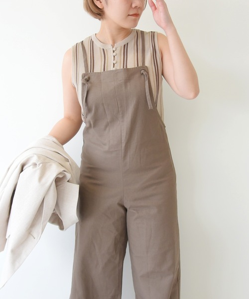 sango（sango）の「サロペット（サロペット/オーバーオール・レディース・ブラウン/キナリ・FREE）」の16枚目の写真