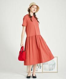 To b. by agnes b. | WS72 DRESS バックロゴジャージーワンピース(ワンピース)