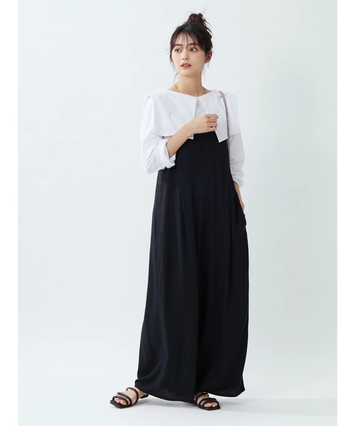 CRAFT STANDARD BOUTIQUE(クラフトスタンダードブティック)の「サロペット *◆(サロペット/オーバーオール・レディース・ブラック/ブラウン/ドット・FREE)」の18枚目の写真