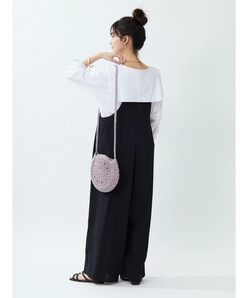 CRAFT STANDARD BOUTIQUE(クラフトスタンダードブティック)の「サロペット *◆(サロペット/オーバーオール・レディース・ブラック/ブラウン/ドット・FREE)」の13枚目の写真