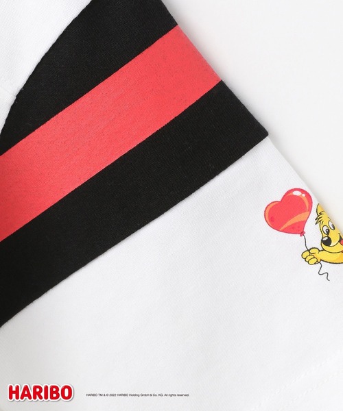 LOWRYS FARM(ローリーズファーム)の「FOODフットボールTシャツ 272898(Tシャツ/カットソー・キッズ・アイボリー/オフホワイト/グレー・110cm/120cm/130cm/140cm/150cm)」の16枚目の写真