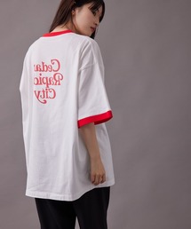re_k by JUNRED | re_k by JUNRED / リンガーグラフィックTシャツ(Tシャツ/カットソー)