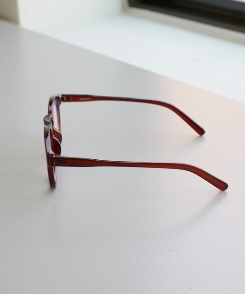 DISCOAT（ディスコート）の「防曇BLcutボストン眼鏡（メガネ・レディース・ブラック/ブラウン・FREE）」の7枚目の写真