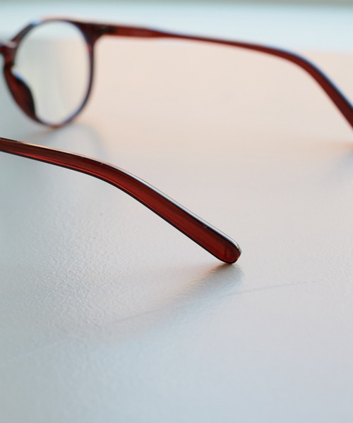 DISCOAT（ディスコート）の「防曇BLcutボストン眼鏡（メガネ・レディース・ブラック/ブラウン・FREE）」の9枚目の写真