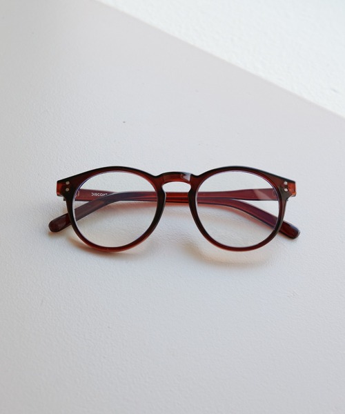DISCOAT（ディスコート）の「防曇BLcutボストン眼鏡（メガネ・レディース・ブラック/ブラウン・FREE）」の12枚目の写真
