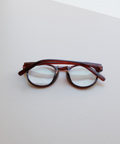 DISCOAT（ディスコート）の「防曇BLcutボストン眼鏡（メガネ・レディース・ブラック/ブラウン・FREE）」の13枚目の写真