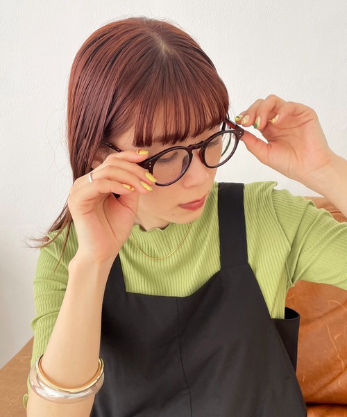 DISCOAT（ディスコート）の「防曇BLcutボストン眼鏡（メガネ・レディース・ブラック/ブラウン・FREE）」の18枚目の写真