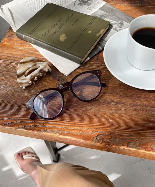 DISCOAT（ディスコート）の「防曇BLcutボストン眼鏡（メガネ・レディース・ブラック/ブラウン・FREE）」の17枚目の写真