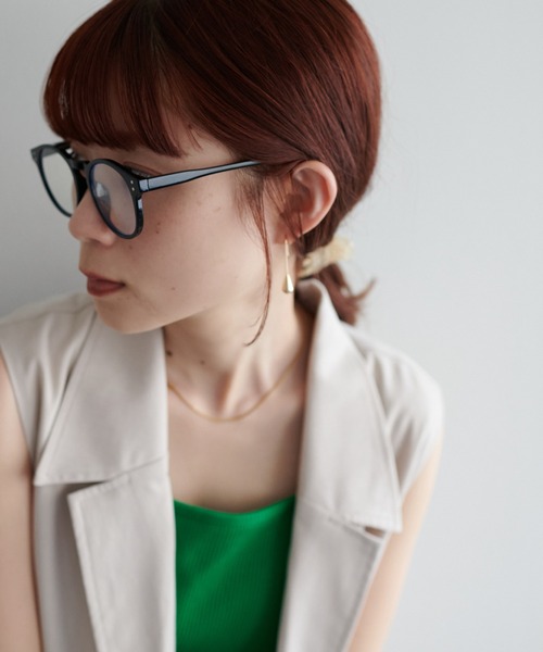 DISCOAT（ディスコート）の「防曇BLcutボストン眼鏡（メガネ・レディース・ブラック/ブラウン・FREE）」の21枚目の写真
