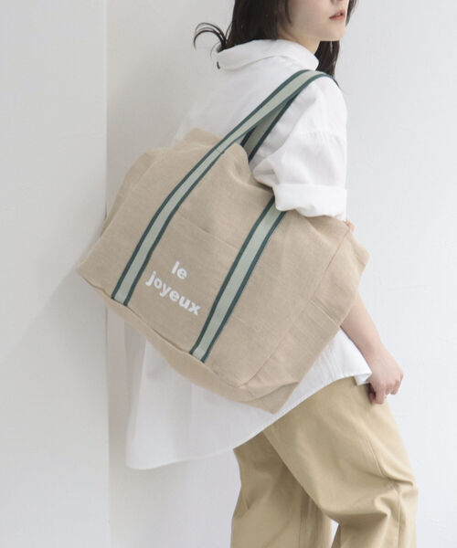 fredy repit（フレディレピ）の「[新色追加]【別注】【Wisteria/ウィステリア】LESS DRESS TOTE BAG トートバッグ（トートバッグ・レディース・ブルー系その他7/グリーン系その他・FREE）」の14枚目の写真