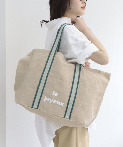 fredy repit（フレディレピ）の「[新色追加]【別注】【Wisteria/ウィステリア】LESS DRESS TOTE BAG トートバッグ（トートバッグ・レディース・ブルー系その他7/グリーン系その他・FREE）」の11枚目の写真