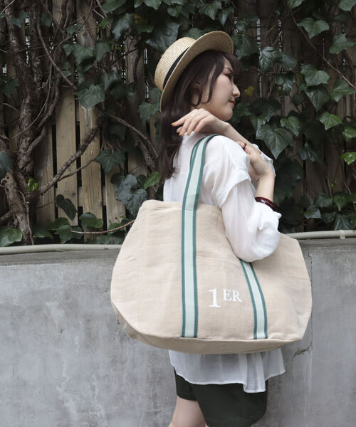 fredy repit（フレディレピ）の「[新色追加]【別注】【Wisteria/ウィステリア】LESS DRESS TOTE BAG トートバッグ（トートバッグ・レディース・ブルー系その他7/グリーン系その他・FREE）」の10枚目の写真