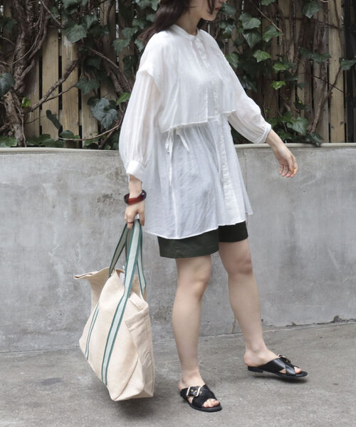 fredy repit（フレディレピ）の「[新色追加]【別注】【Wisteria/ウィステリア】LESS DRESS TOTE BAG トートバッグ（トートバッグ・レディース・ブルー系その他7/グリーン系その他・FREE）」の9枚目の写真