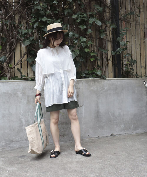 fredy repit（フレディレピ）の「[新色追加]【別注】【Wisteria/ウィステリア】LESS DRESS TOTE BAG トートバッグ（トートバッグ・レディース・ブルー系その他7/グリーン系その他・FREE）」の15枚目の写真
