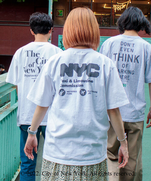 GOOD ROCK SPEED（グッドロックスピード）の「【GOOD ROCK SPEED/グッドロックスピード】NYC（City of NY）Tシャツ（Tシャツ/カットソー・メンズ・アッシュグレー/ホワイト系その他/ホワイト系その他2・M/L）」の2枚目の写真