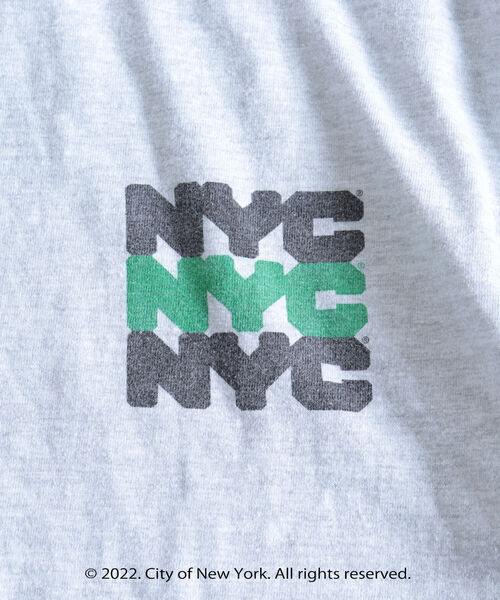 GOOD ROCK SPEED（グッドロックスピード）の「【GOOD ROCK SPEED/グッドロックスピード】NYC（City of NY）Tシャツ（Tシャツ/カットソー・メンズ・アッシュグレー/ホワイト系その他/ホワイト系その他2・M/L）」の5枚目の写真
