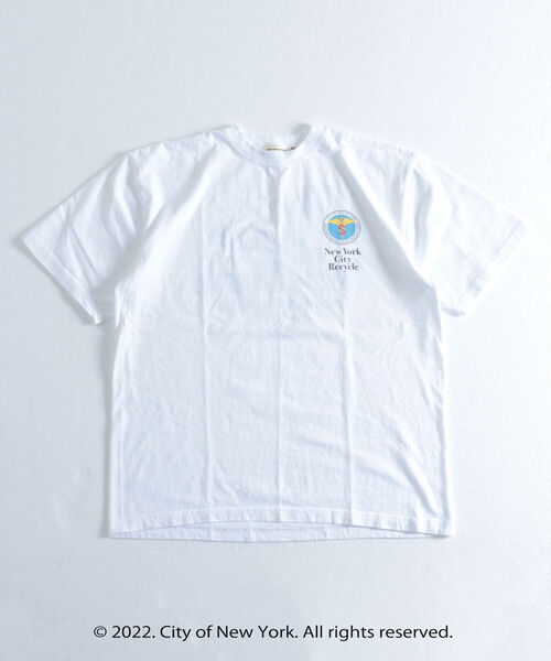 GOOD ROCK SPEED（グッドロックスピード）の「【GOOD ROCK SPEED/グッドロックスピード】NYC（City of NY）Tシャツ（Tシャツ/カットソー・メンズ・アッシュグレー/ホワイト系その他/ホワイト系その他2・M/L）」の9枚目の写真