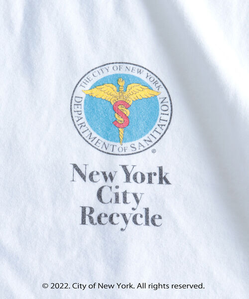 GOOD ROCK SPEED（グッドロックスピード）の「【GOOD ROCK SPEED/グッドロックスピード】NYC（City of NY）Tシャツ（Tシャツ/カットソー・メンズ・アッシュグレー/ホワイト系その他/ホワイト系その他2・M/L）」の10枚目の写真