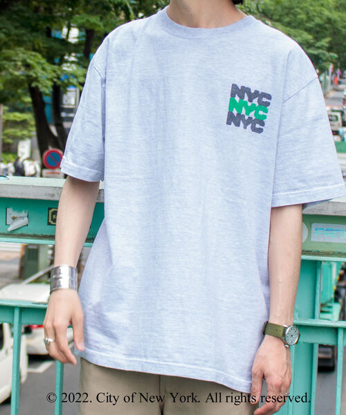 GOOD ROCK SPEED（グッドロックスピード）の「【GOOD ROCK SPEED/グッドロックスピード】NYC（City of NY）Tシャツ（Tシャツ/カットソー・メンズ・アッシュグレー/ホワイト系その他/ホワイト系その他2・M/L）」の17枚目の写真